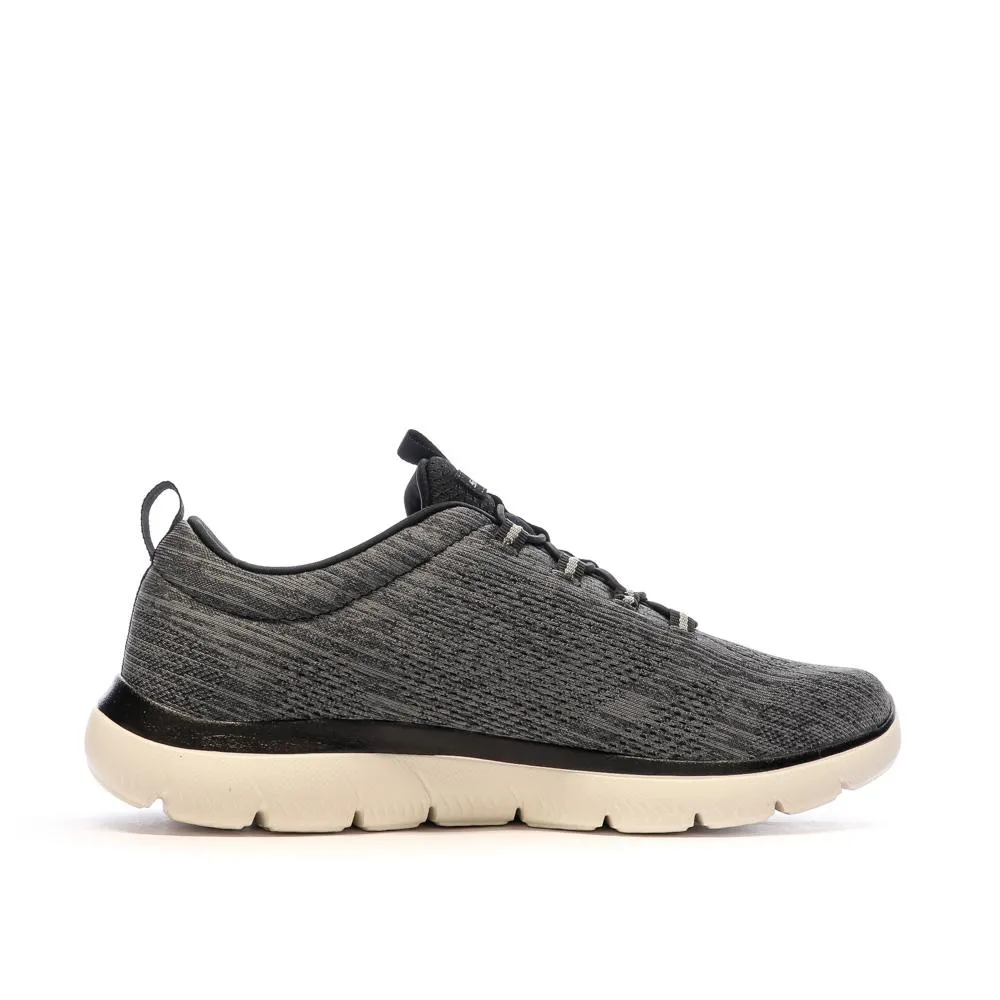 Baskets Grises Homme Skechers Summits