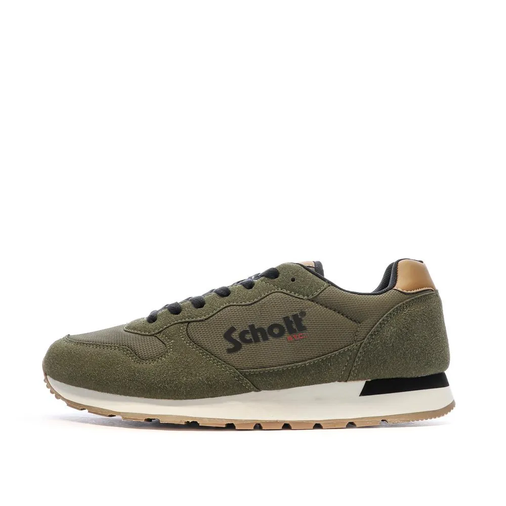 Baskets Kaki Homme Schott Norati