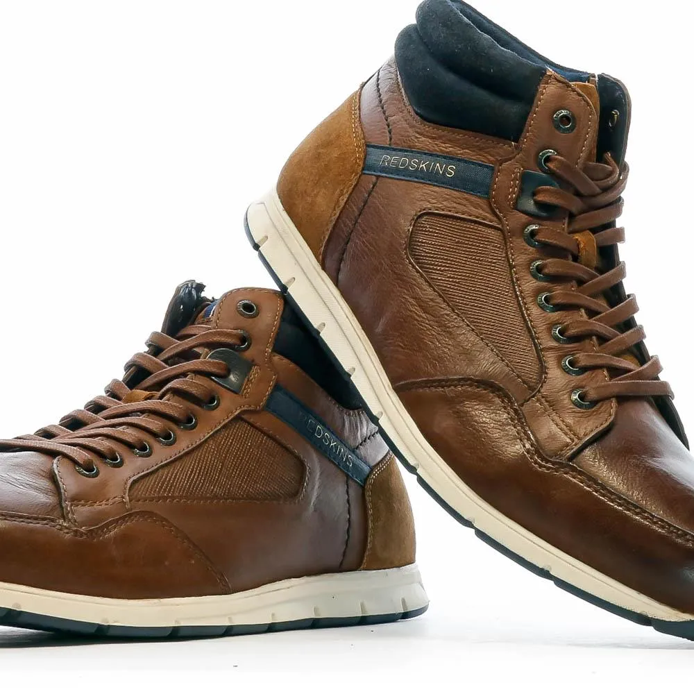 Baskets Marron Foncé Homme Redskins Zouki