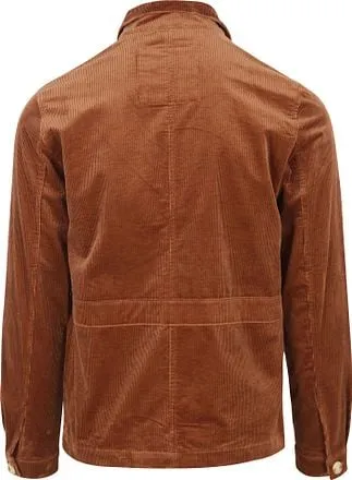 Blue Industry Surchemise Velours Côtelé Cognac 2467.22 com