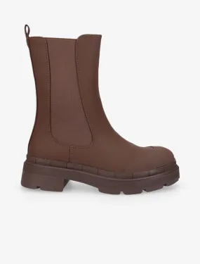 Boots montantes à côté élastiqué