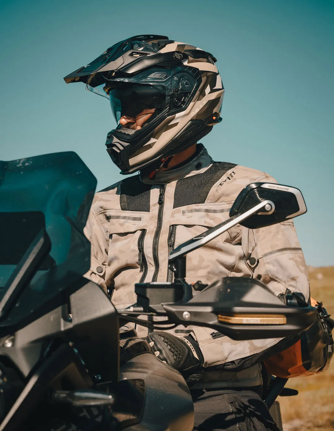 Casque Nexx X.WED3 Trailmania sable clair mat, light sand mt