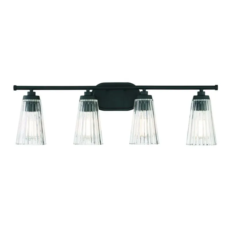 CHANTILLY Murale salle de bain Noir - 8-1745-4-BK | SAVOYS