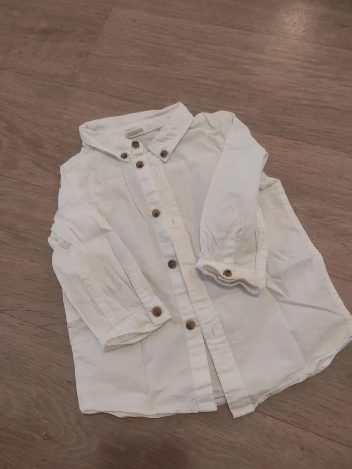 Chemise h&M - H&M - 12 mois  | Beebs