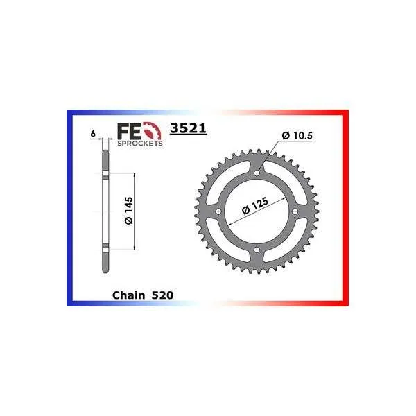 COURONNE ACIER XV.240/250 '89/98 39 520