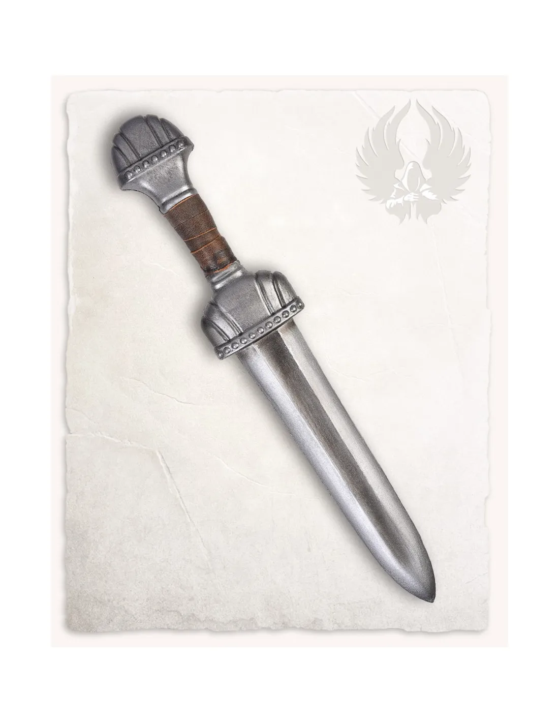 Dague romaine pour GN modèle Alric, finition acier ⚔️ Boutique Épées