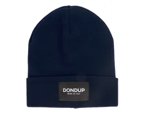 Dondup Chapeau marine en laine mélangée
