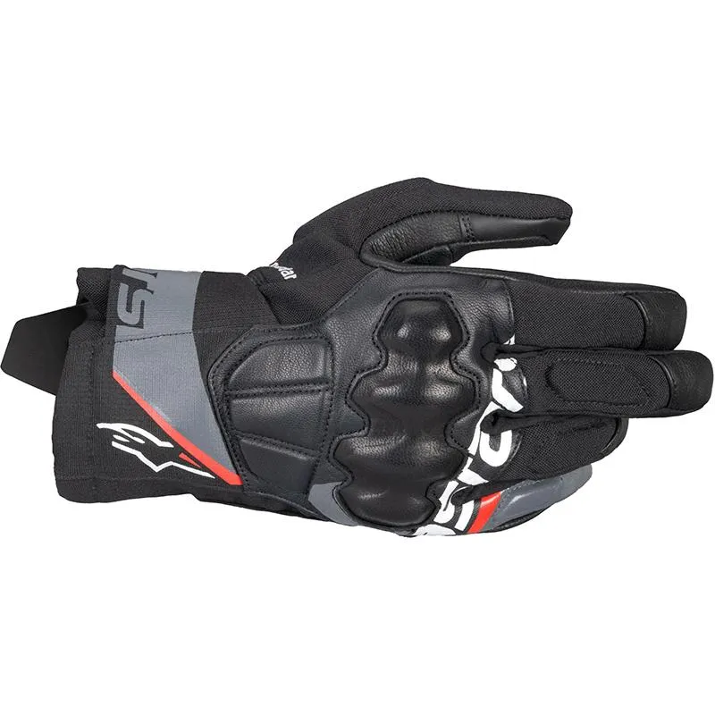 Gants COROZAL V3 DRYSTAR ALPINESTARS noir/gris/rouge - MAXXESS.FR, Gants moto mi-saison
