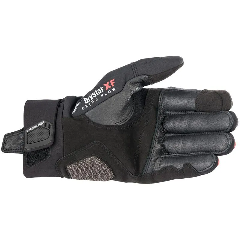 Gants HYDE XT DRYSTAR XF ALPINESTARS noir/rouge - MAXXESS.FR, Gants moto mi-saison