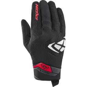 Gants MIG 2 AIRFLOW IXON noir/blanc/rouge - MAXXESS.FR, Gants moto été