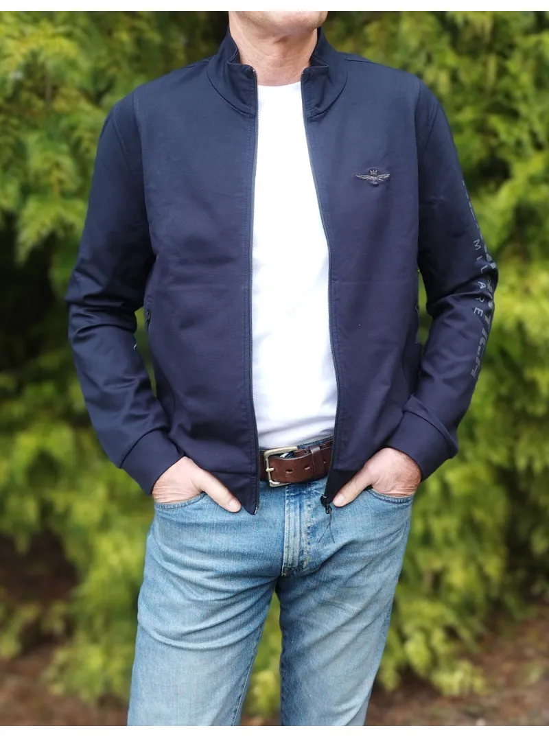 Gilet zippé technique Aeronautica Militare