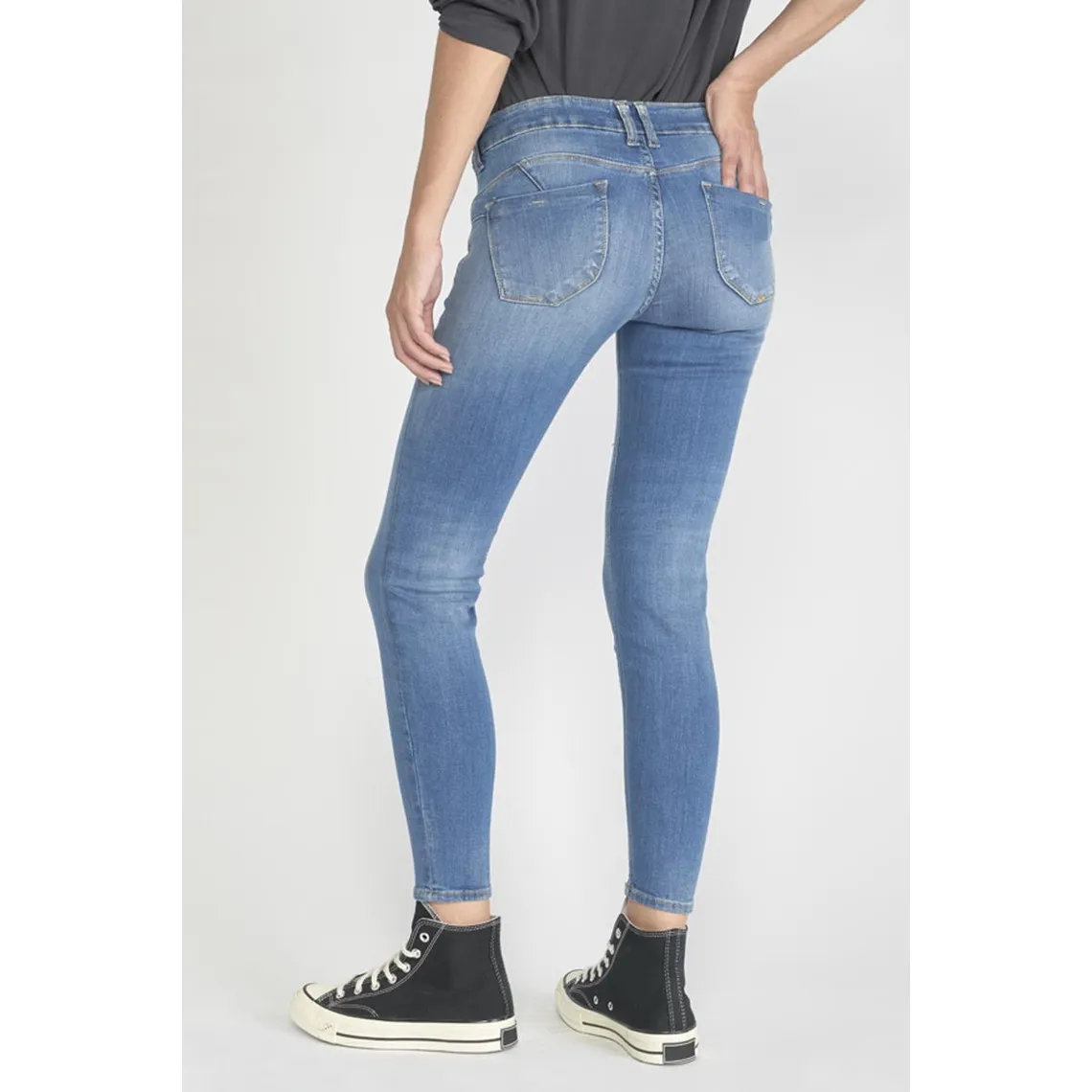 Jeans push-up slim PULP, 7/8ème bleu Kara | 3 Suisses