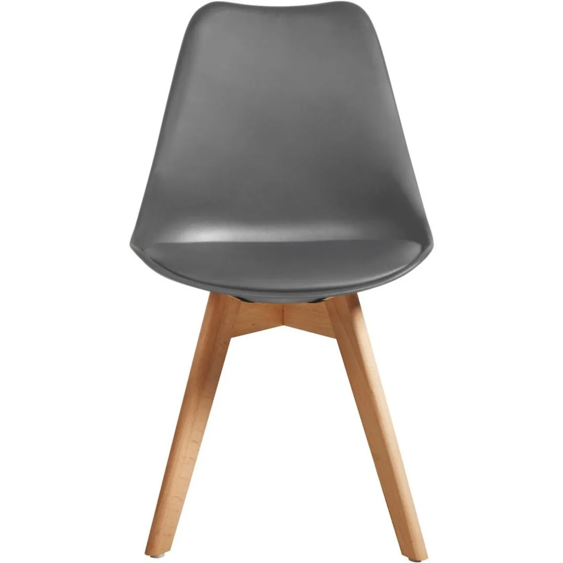 Lot de 6 Chaises NORVÈGE Gris  | 3 Suisses