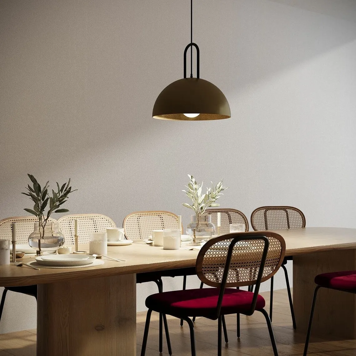 Luminaire suspension métal doré Marivaux | 3 Suisses