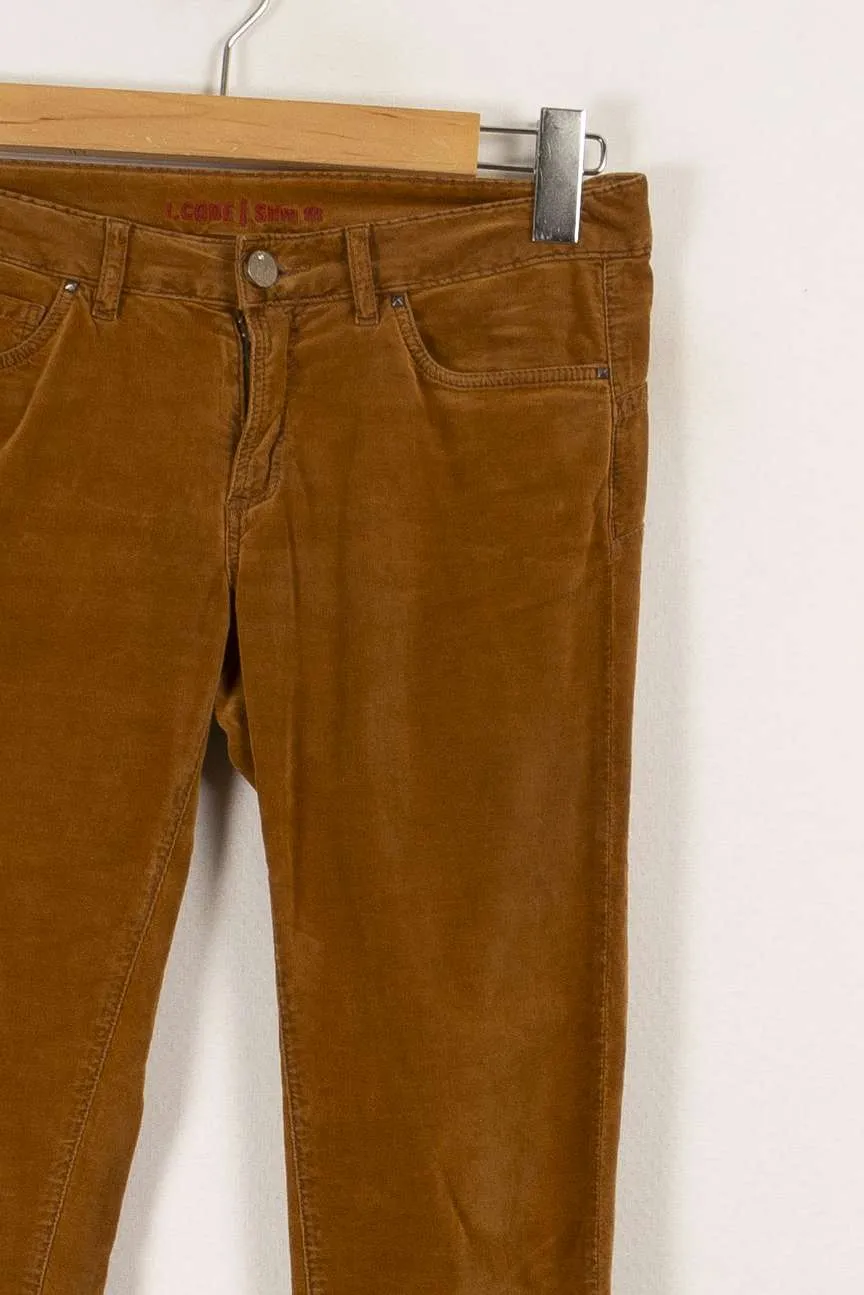 Pantalon marron - Taille XS/34