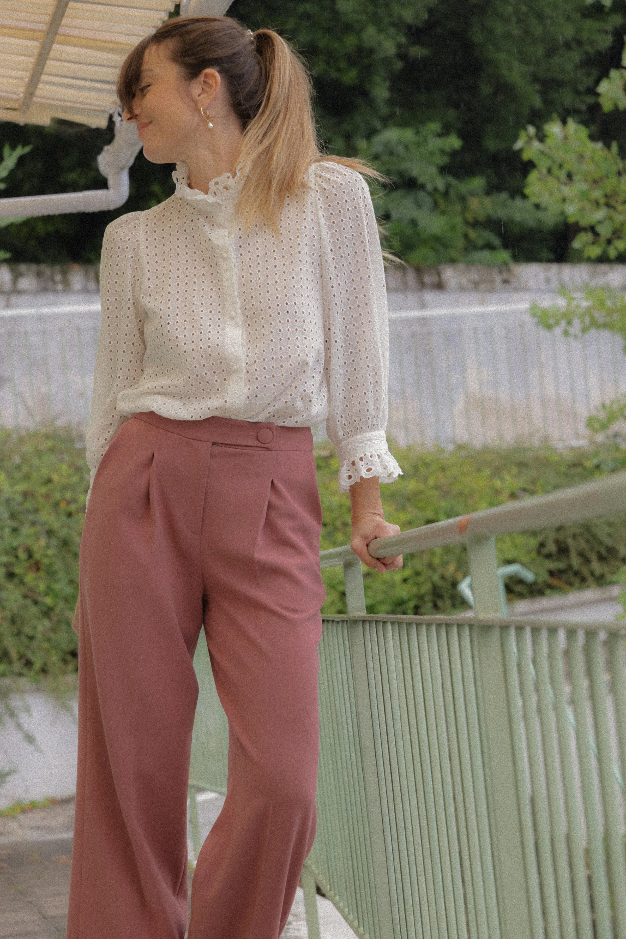 PANTALON NICK POURPRE
