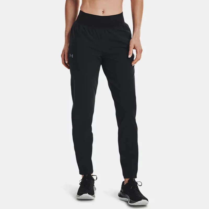 Pantalon running femme Under Armour OutRun Storm - Noir - 1365648-001