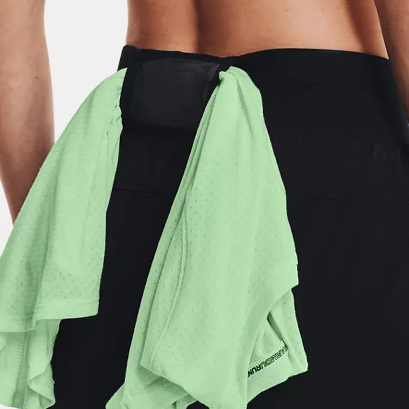 Pantalon running femme Under Armour OutRun Storm - Noir - 1365648-001