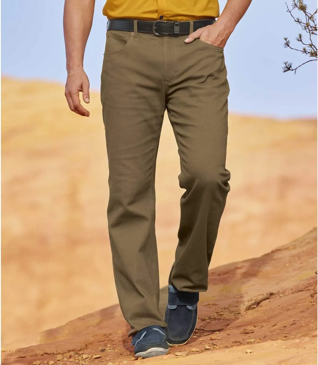 Pantalon Stretch Regular 