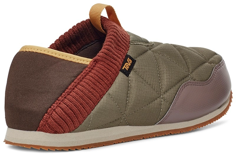 Pantoufles Teva Men Re Ember Moc Olive Brown Multi
