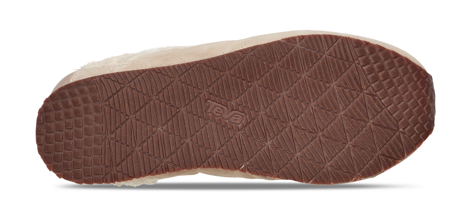 Pantoufles Teva Women ReEmber Plushed Feather Grey