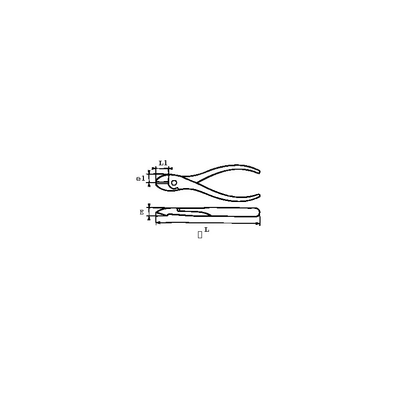 Pince Coupante Diagonale Bi-Matiere Avec Ressort 185 Mm Sam Outillage 232-R18G