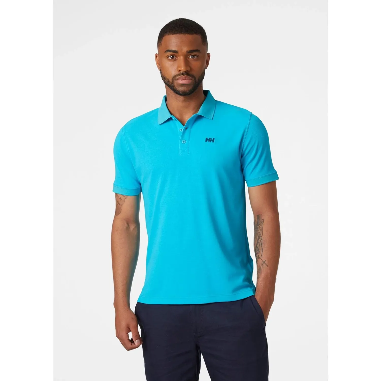 Polo Helly Hansen Homme Driftline Polo Scuba Blue