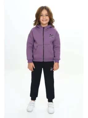 Purple - Girls` Suit