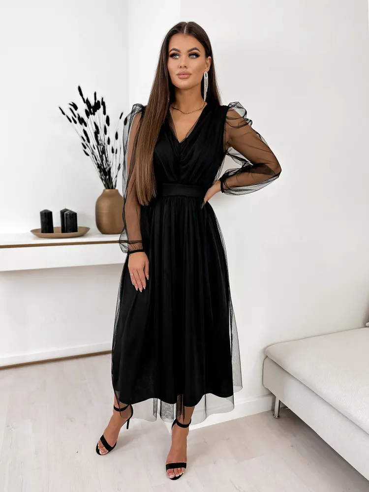 ROBE BONSLY NOIR