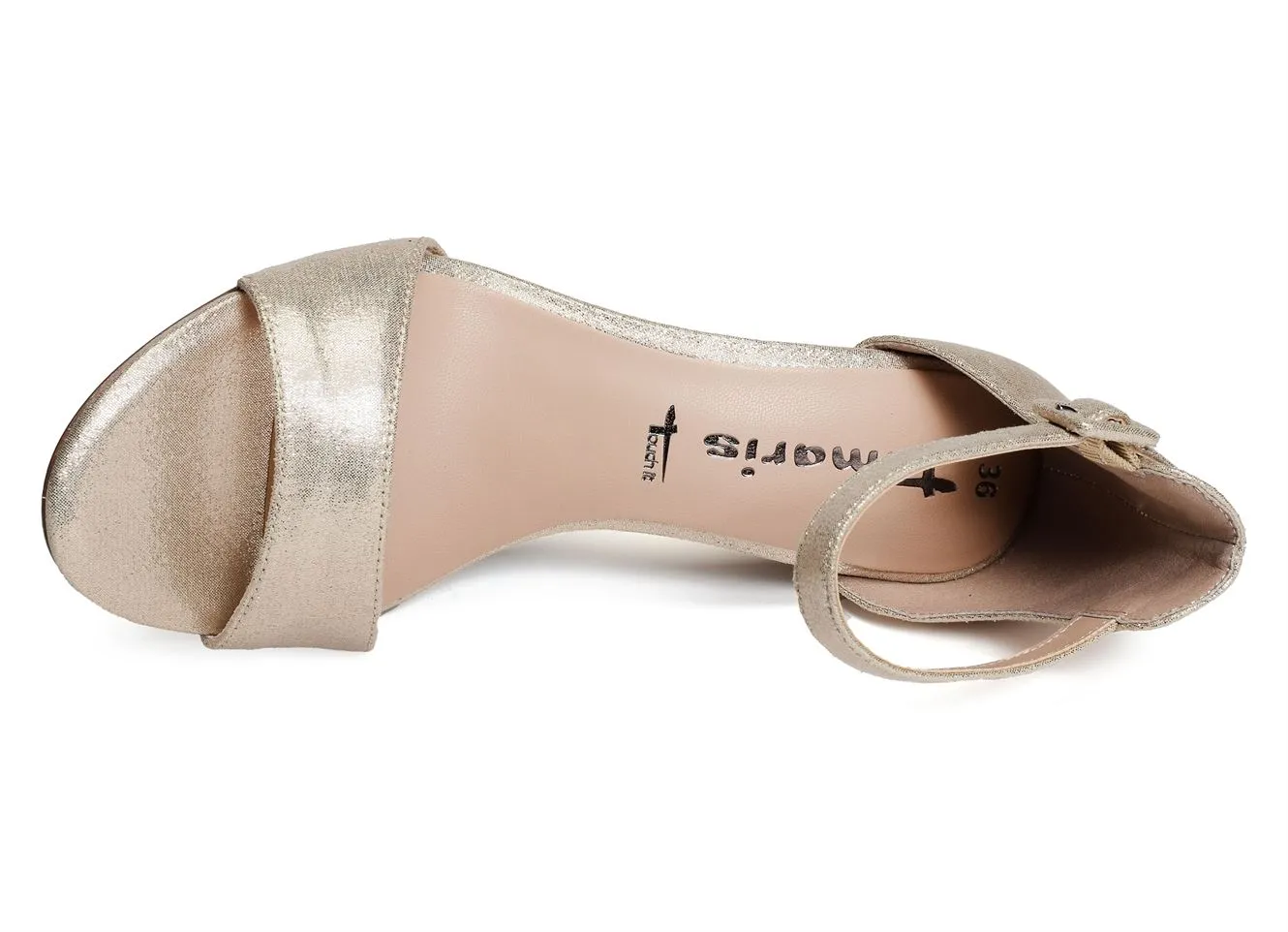 sandales a talon Tamaris  28096 champagne 