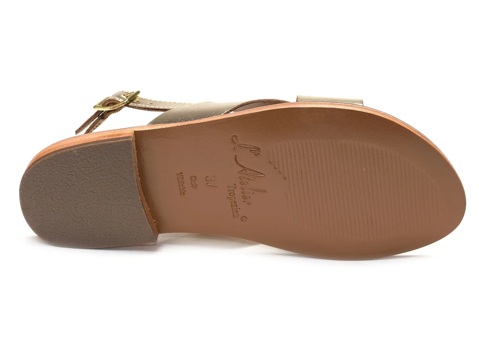 sandales et nu-pieds Atelier tropezien  Sb1400 gold 