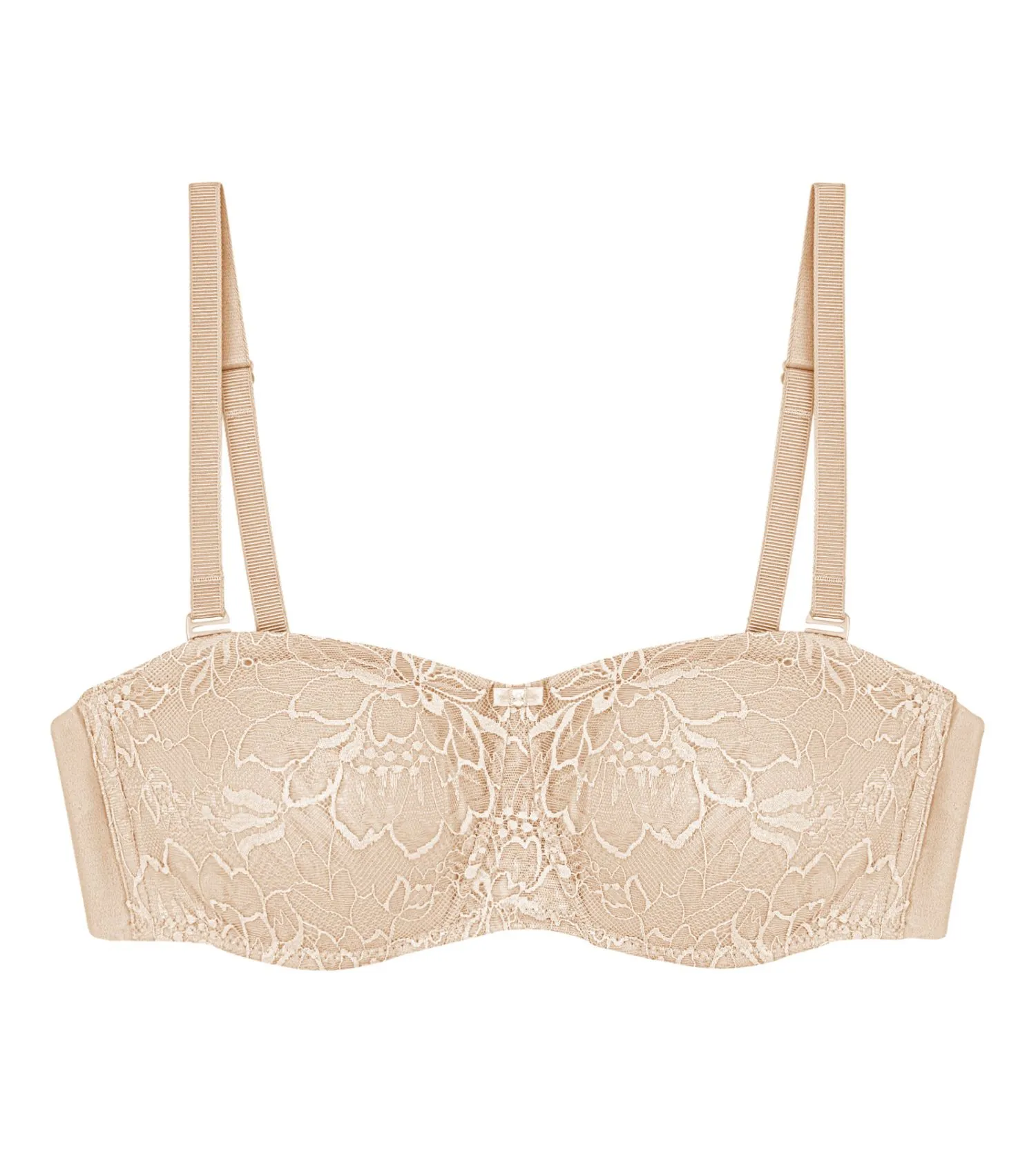 Soutien gorge bandeau Amourette Charm Creamy Dream Triumph
