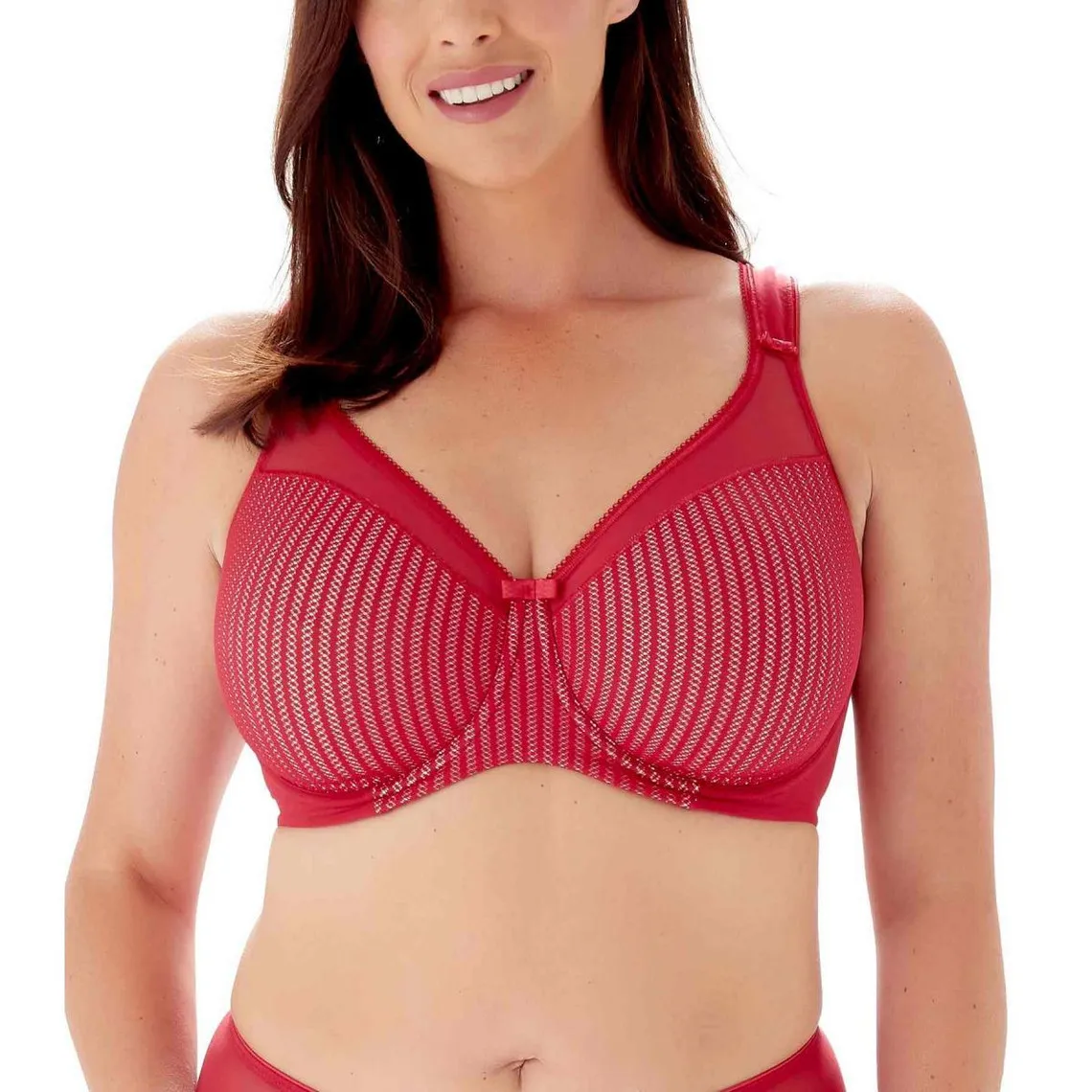 Soutien-gorge minimiseur armatures - Rouge | 3 Suisses