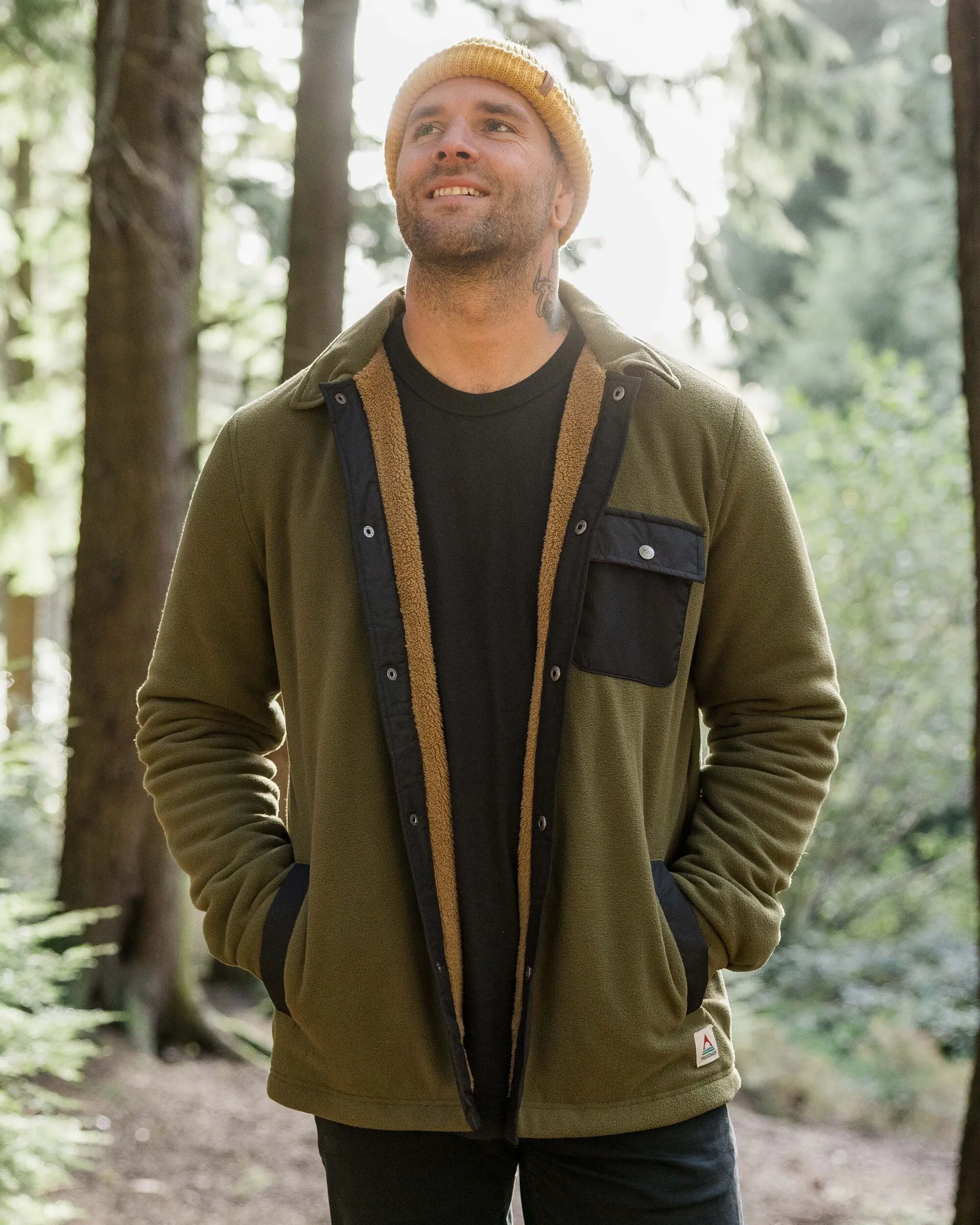 Surchemise Doublée Sherpa Firelight - Kaki