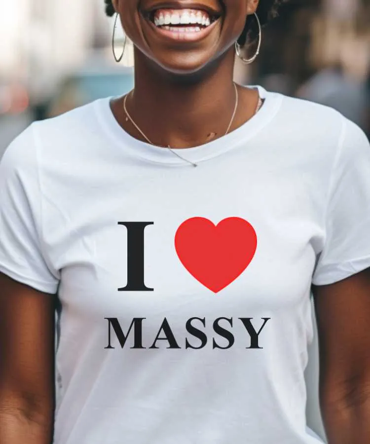T-Shirt I love Massy