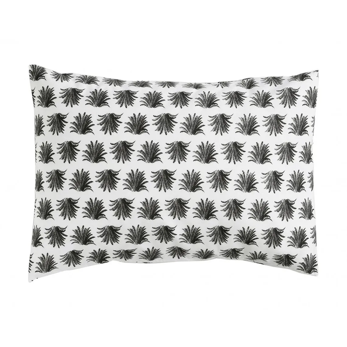 Taie d'oreiller BLACK JUNGLE Anthracite | 3 Suisses