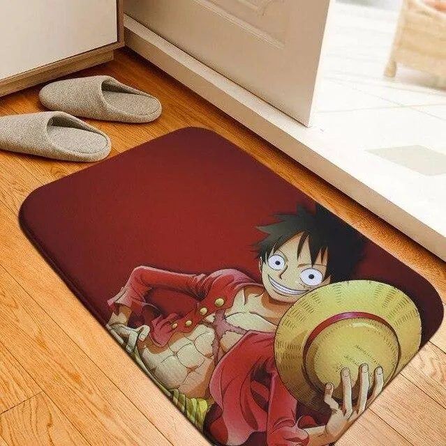Tapis One Piece  Luffy au Chapeau de Paille