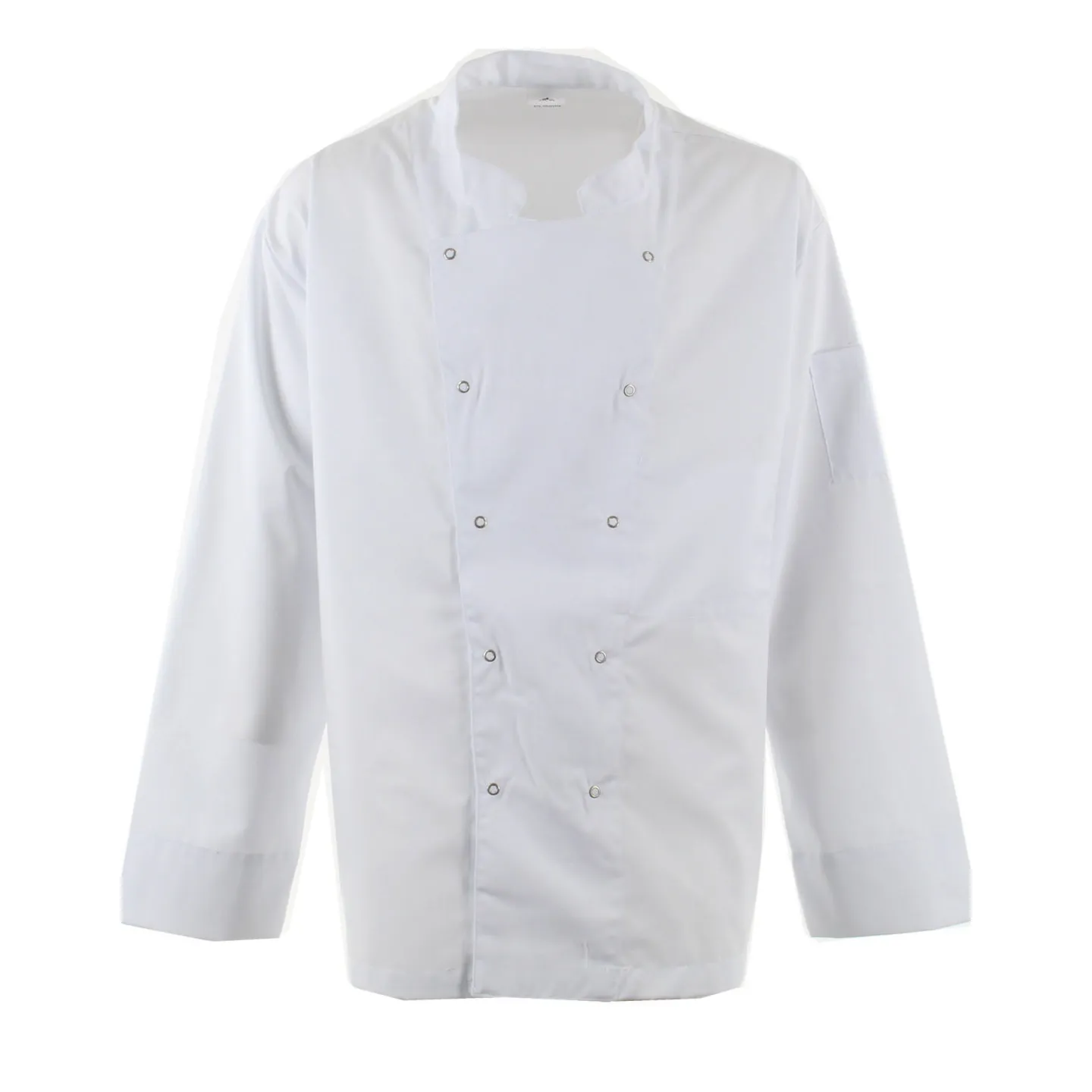Veste de cuisine grande taille pour homme manches longues